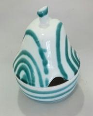 Gmundner Keramik-Dose Birne